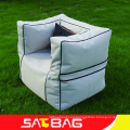 High quality outdoor bean bag sofa with armrest